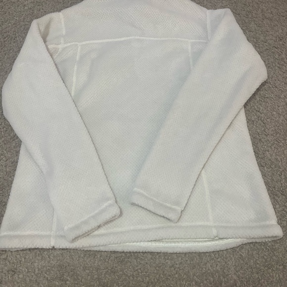PATAGONIA Women’s Synchilla Snap-T White Fleece Pullover Large - Picture 3 of 3